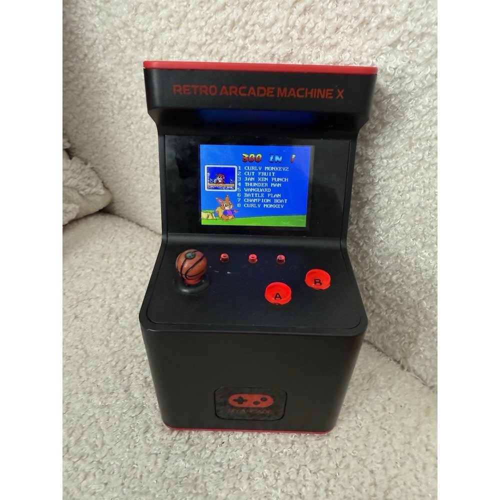 Retro Arcade Machine X Portable Gaming Mini Arcade 300 Games tested